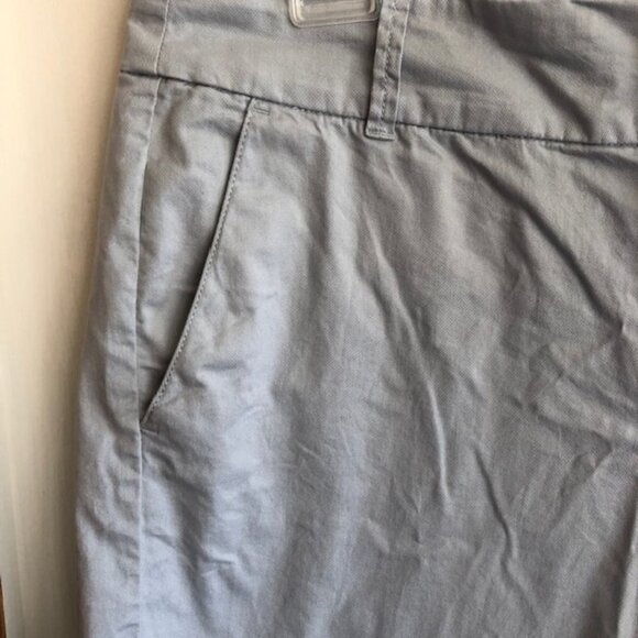 J. CREW Frankie Bermuda Blue Gray Chino Shorts 10 Style CO812 - Picture 6 of 15